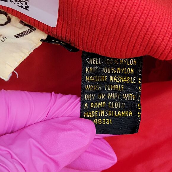 Vintage 90s Matco-Tools Jacket L/XL 21x25 Red - Picture 7 of 12